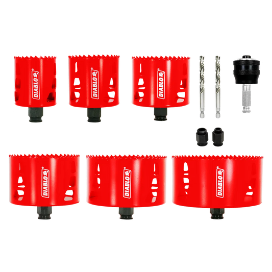 DIABLO 11 PC Multi-Project Hole Saw Set  Item # : DHS11SLD