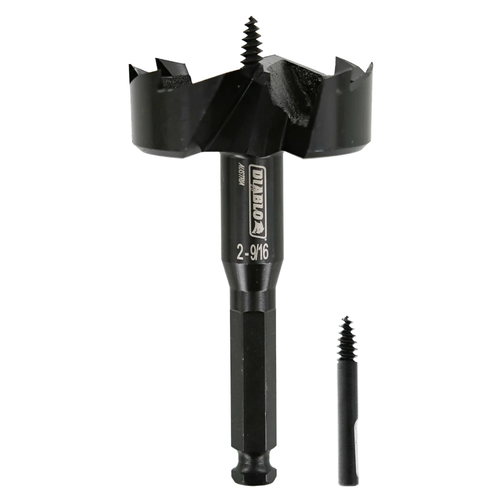 DIABLO SPEEDemon 2-Cutter Self-Feed Bit 2-9/16" Item # : DSF 2562