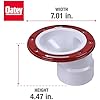 Mainline Closet Flange 3x4 PVC Offset