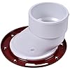 Mainline Closet Flange 3x4 PVC Offset