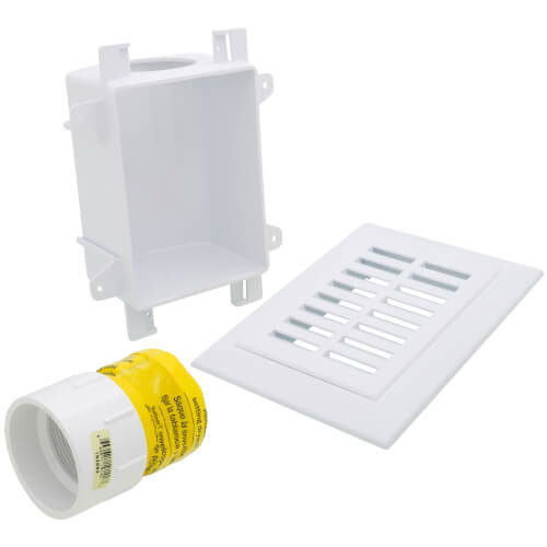 SIOUX AIR ADMITTANCE VALVE TURBOVENT w/BOX KIT 2"PVC Sioux 250-696122P