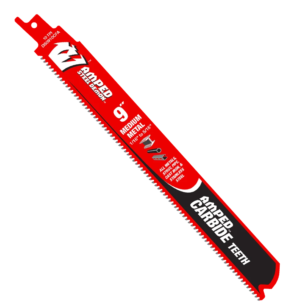 DIABLO AMPED Steel Demon 9"(3Pack) Medium Metal Item # : DS0910CFA3