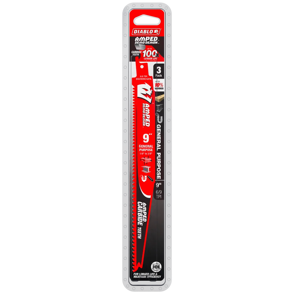 DIABLO AMPED DemonDemon 9"(3Pack)General Purpose Item # : DS0909CGPA3