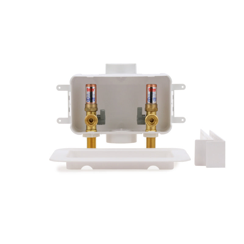 Laundry Box OATEY with Hammer Arrester 1/4 valve