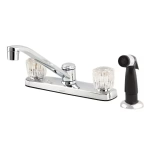 Kitchen Faucet with Spray Gerber Maxwell  Chrome   Modelo: # 42-211-W