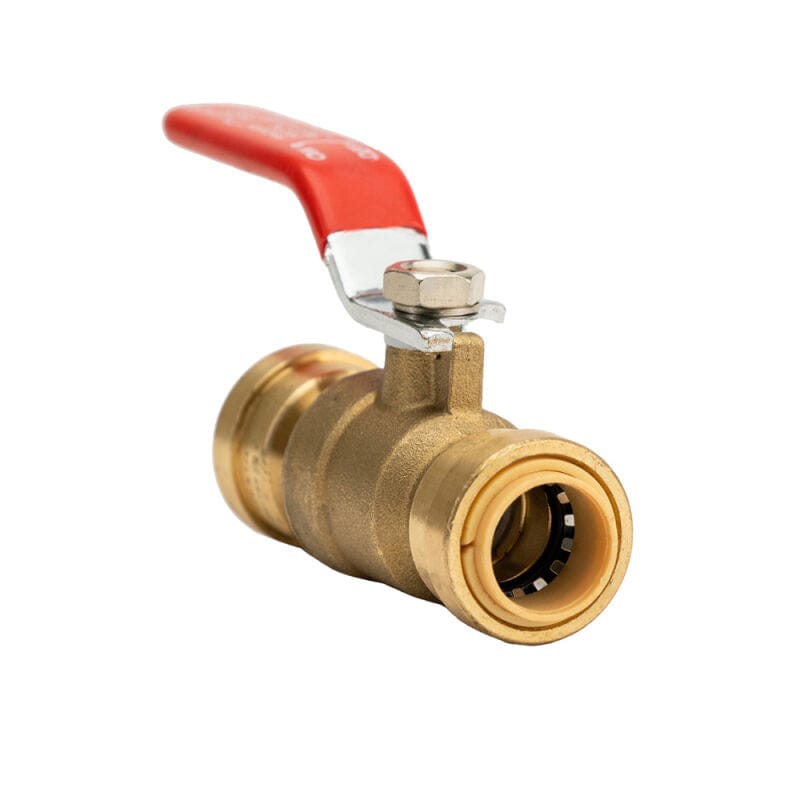 Mainline Ball Valve Brass Shark Bite 1/2