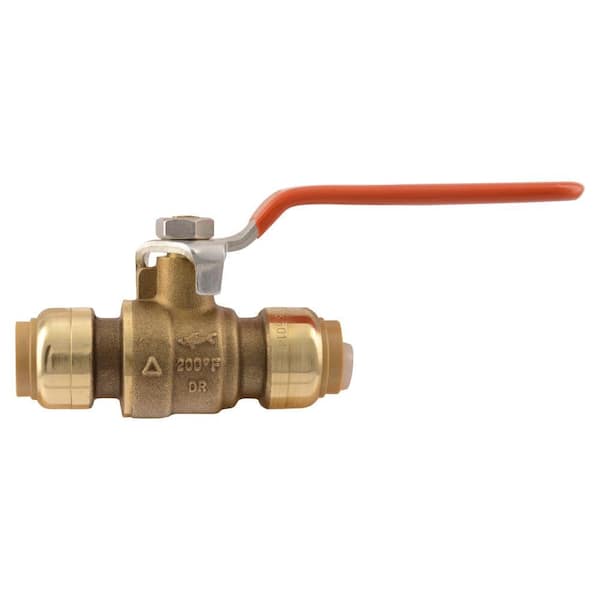 Mainline Ball Valve Brass Shark Bite 1/2