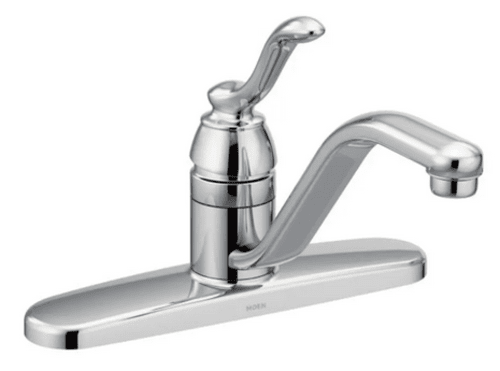 Kitchen Faucet Single Handle Chrome BANBURY MOEN:7050