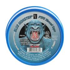 Thread Seal Tape 1/2" x 1429" BLU MONSTER