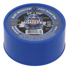 SEAL TAPE  THREAD BLU MOSTER 3/4"x 520" Mini Monster MILL-ROSE