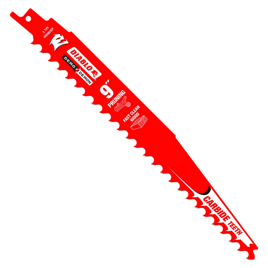 DIABLO DemonDemon Carbide Teeth 9"(3Pack) Pruning Fast Clean wood Item # : DS0903CP3
