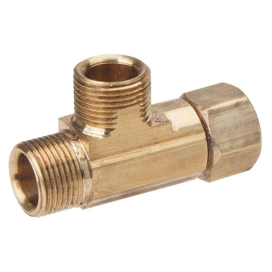 EASTMAN Compression Tee 3/8" Brass  Item : # 25882LF